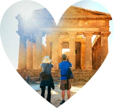 Blog - Romance 2024 - Italy Temple heart