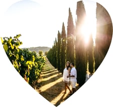 Blog - Romance 2024 - Italy Tuscany heart